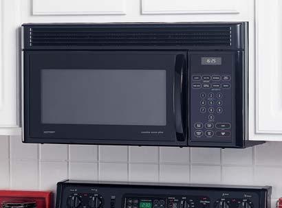 Counter Saver Plus Microwave Ovens Installed over your range, a Counter Saver Plus microwave