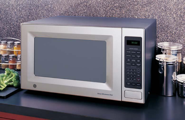 GE Microwave Ovens with Sensor Cooking These models feature Sensor cooking