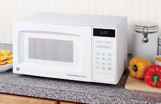 GE Convenience Oven JE740WH White on white Compact.7 cu. ft.