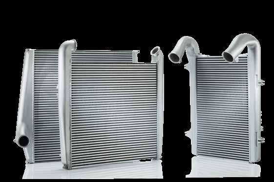 Intercooler Heat exchanger boosting air-charged engines The intercooler significantly improves the combustion process in turbo-charged systems, thus increases engine power effect.
