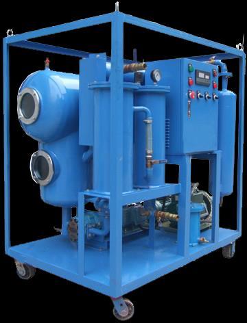 Vacuum Dehydration Oil Purification System(Oil Purifier) The water and particles contamination in lubrication, hydraulic and dielectric oils badly affect the oils performance and threaten system