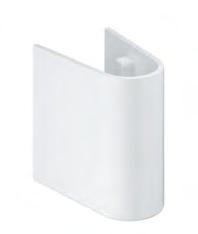 00 Semi pedestal for wash basin 39230,39335 and 39336 invisible