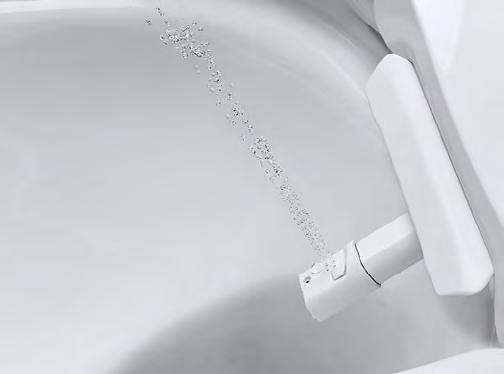 perfect Skin CaRE your most Private Shower it s all about personal care and comfort. with the grohe Sensia arena s different spray functions, it s easy to tailor your cleaning routine to suit you.
