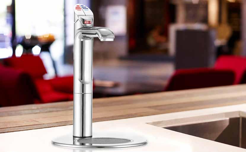 ZENITH HYDROTAP CLASSIC HYDROTAP CLASSIC CAN BE INSTALLED OVER SINK OR OPTIONAL FONT AVAILABLE IN ANY OF THE FOLLOWING WATER COMBINATIONS: