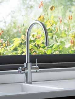 over your sink and offers all five water types filtered boiling, chilled and sparkling drinking water, plus