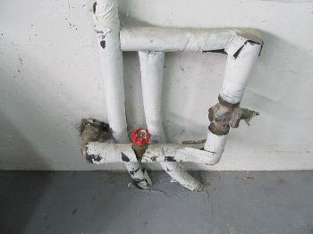 10. Plumbing Main house shut off valve noted.