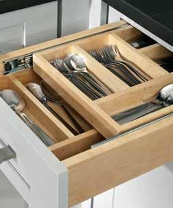 Your cutlery drawer works twice as hard for you with this two