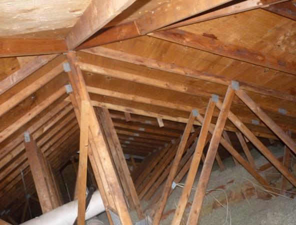 X D. Roof Structure & Attic Approximate average thickness of vertical insulation: Approximate average depth of insulation: not