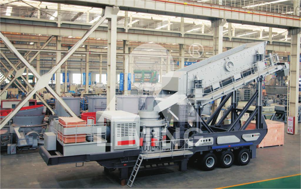 2. Medium and fine mobile crushing plant high performance and capacity 18 models, universal for the body Mobile spring cone crushing and screening plant Mobile hydraulic cone crushing and screening