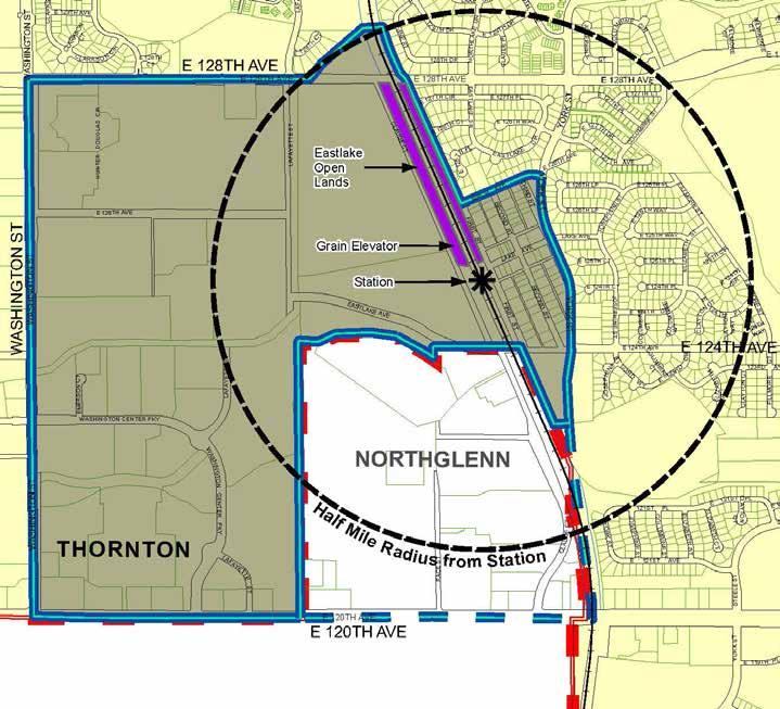 It is with this backdrop that the City of Thornton initiated development of the Eastlake at 124th Station Area Master Plan (STAMP) as a follow-up to an earlier 2009 plan to capitalize on
