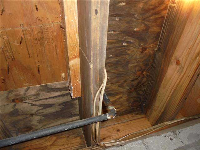 I. STRUCTURAL SYSTEMS A. Item 1(Picture) Repairs made under the master bathroom A.