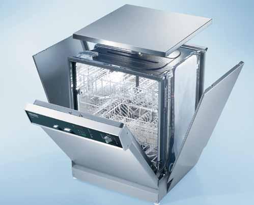Commercial Construction Superior Results Designed to Last Miele s professional dishwashers are designed for 15,000 operating hours.