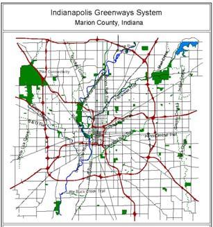 GREEN INFRASTURCTURE The Indianapolis Greenways Connection