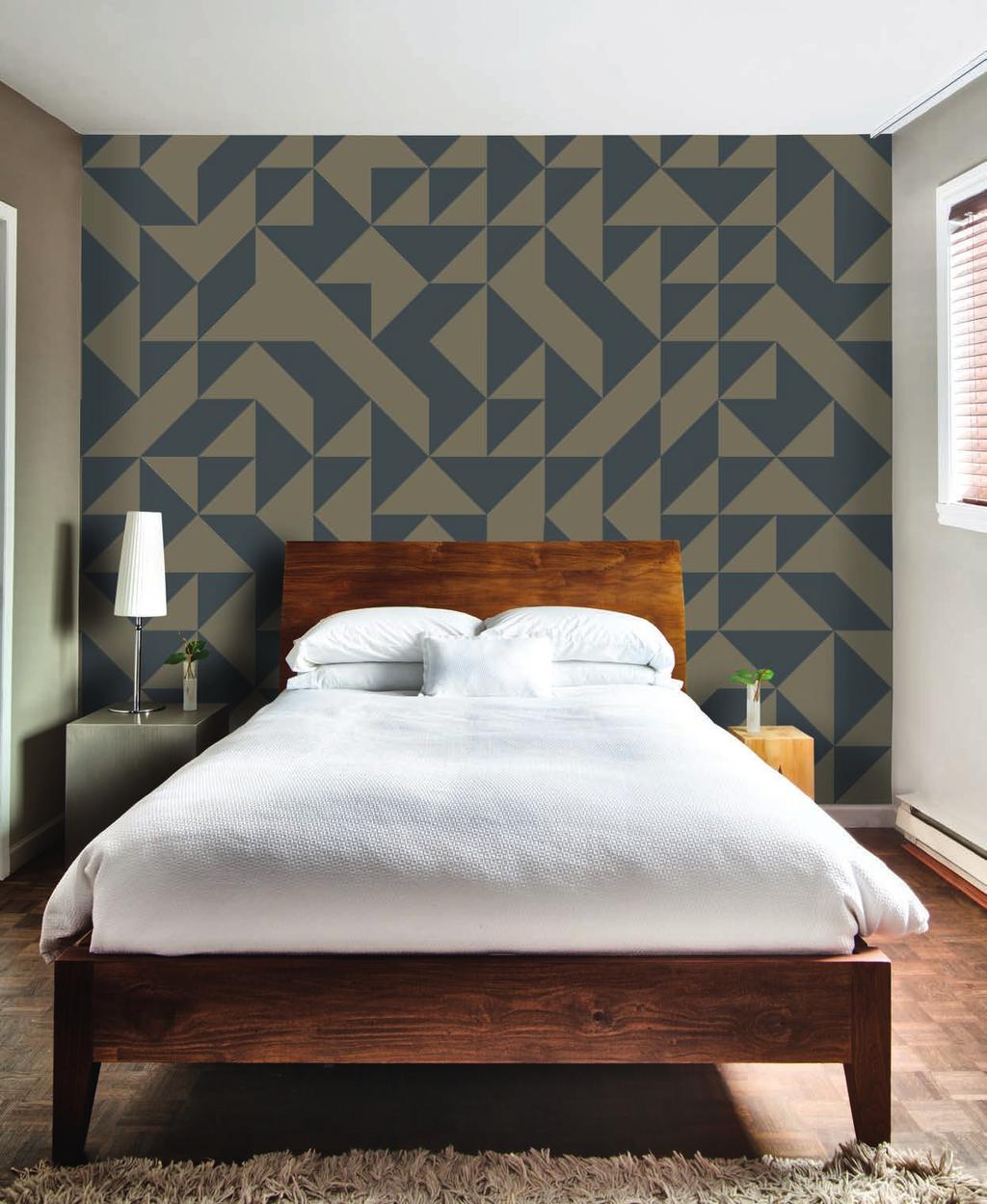 Big and bold and bang on trend Our contemporary Geometric wallpaper collection offers vibrant