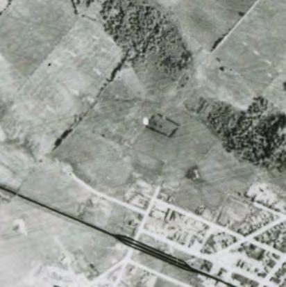 Grey St Shot 442802, Ontario Department of Lands and Forests: 1954/1955. Provided by Lloyd Reeds Map Colection - Air Photos. McMaster University: Hamilton, Ontario.