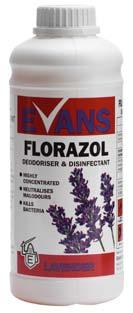 GENERAL PRODUCTS ODOUR NEUTRALISER FLORAZOL Concentrated Deodoriser FRESH Air Freshener Contains odour counteractants Quickly eliminates malodours Fresh deodorising perfume Ready to use formulation