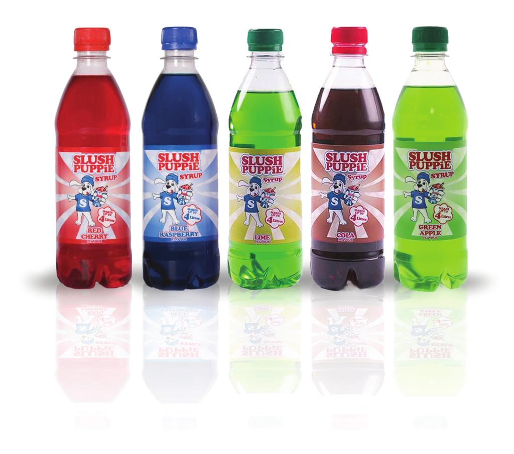 Before You Begin To complete the recipe for perfect Slush Puppies you will need What you will need SLUSH PUPPiE syrup.