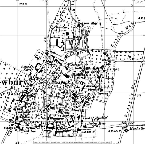 Michaels Church Village Boundary Areas of development Newly consented housing Proposed development site Figures shown are for Blewbury and