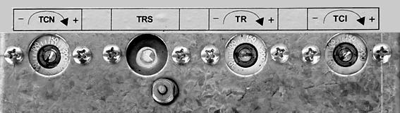 12a Normal and environmentally friendly oil burners TRS - Resistor safety thermostat (Fig. 12a) The thermostat is set during factory testing at a value of about 190 C.