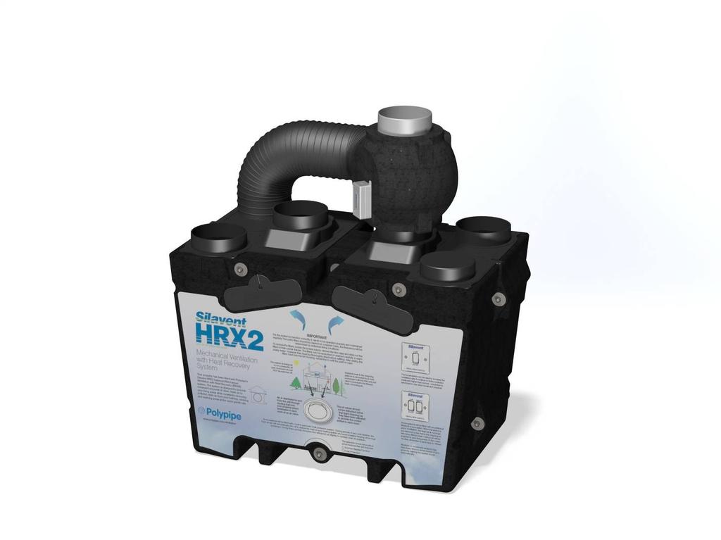 Domus HRX2 Mechanical Ventilation with Heat Recovery appliance Installation and Operating Instructions Models: HRX2-S,