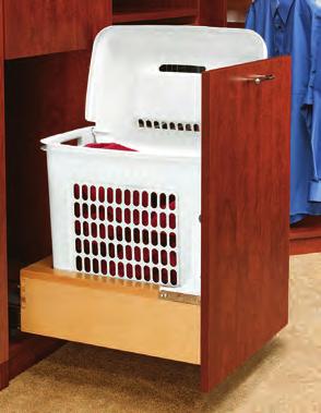 71 Bushel hamper basket with lid Features front, side brackets and adjustable rear mounting brackets 4WH SERIES - BOTTOM