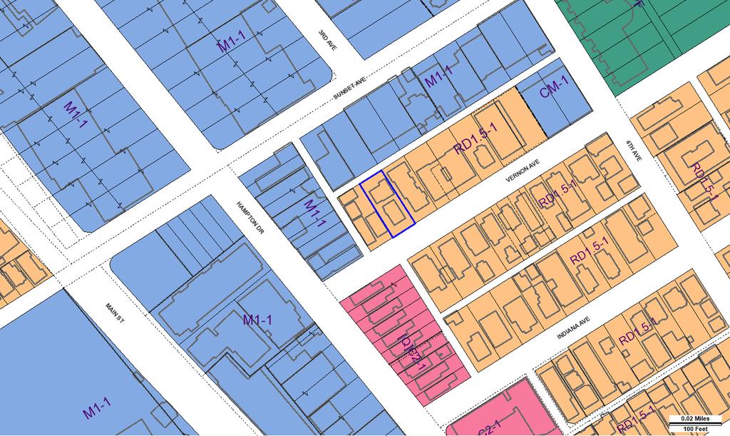 ZIMAS PUBLIC Generalized Zoning 02/08/2018 City of Los Angeles Department of City Planning Address: 319 E VERNON AVE Tract: VAWTER OCEAN PARK TRACT BLOCKS B C & D