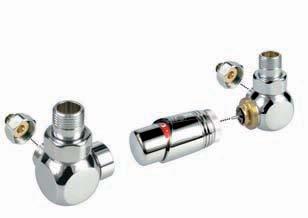 thermostatic valve Thermostatic head Set 34 For connection to the floor eco straight