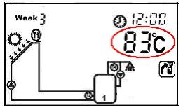 (adjust range: 45~75 ) Press confirm button to confirm the setting. Then enter into switch on temperature difference setting of temperature difference circulation pump.