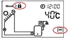 Press confirm button to switch on the auxiliary heating Press cancel button to switch off the auxiliary heating 6.3.