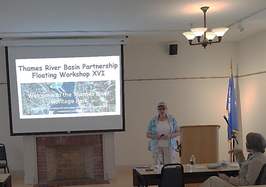 TRBP Floating Workshop XVI began at Fort Trumbull State Park in New London, CT.
