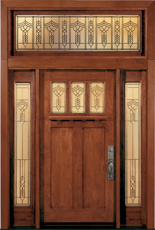 A wide variety of era-appropriate glass designs are also available for our doors, sidelights and transoms.