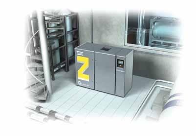 Exceptional versatility Contrary to traditional compressor installations, Atlas Copco s ZR/ZT WorkPlace Air System compressors effortlessly fit onto your work floor.