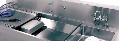 Other Franke Products Ventilated Autopsy Tables Exposure to both hazardous fumes and airborne pathogens and controlled at limits that are an order of magnitude less than (COSHH) (OSHA) Levels.