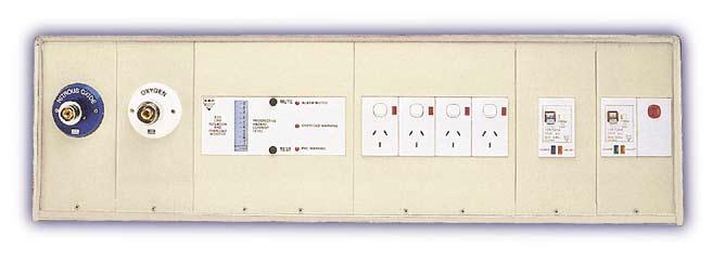 Medical Service Panel Systems SURFACE MOUNTED DUCT MEDICAL SERVICE PANEL SYSTEMS Medical Service Panels (MSPs) provide access to power, data, nurse call, hospital gas and environmental controls in