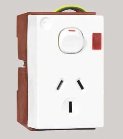 Socket Outlets - M Style E015VDN SERIES There are two styles of socket outlets within the ESP Series. One of these is the modular M style. CAT NO.