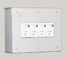 G04M1 G04M3 G04M2 G04M4 MEDICAL SERVICE PANEL ELECTRICAL ACCESSORIES SPECIFICATIONS Operational Voltage 240V a.c.