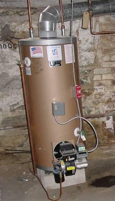 Determine whether the electric line on an electric water heater is a dedicated circuit that is properly sized and fused according to electrical codes.