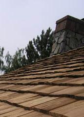 Wood shingle roof Courtesy of Gutter Glove Although it is technically possible to harvest runoff from parking lots, patios, and walkways, it is more difficult since a subterranean cistern or a pump