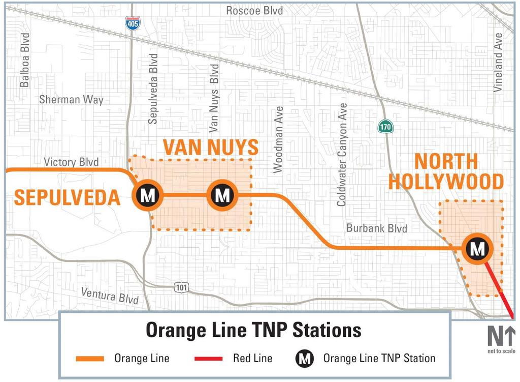 Overview: Project Objectives New zoning for three transit neighborhoods along the Orange Line Sherman Way & Reseda Station areas to the west will be updated via the Southwest Valley