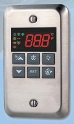 XW Walk-in Series The Dixell XW60K Walk-in controller provides an electronic solution for both medium temperature and low