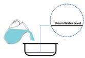 6TH SENSE STEAM USE THIS FUNCTION FOR such food types such as vegetables and fish. ALWAYS USE THE SUPPLIED STEAM ACCESSORY when using this function.