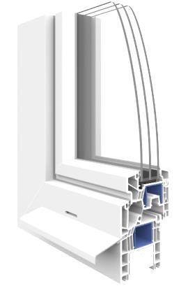 Windows Division Platform strategy Market position in target markets Vinyl window New divisional 76mm vinyl profile platform Superior technical features and high degree of design options Insulation