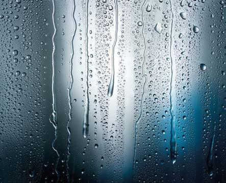CONDENSATION Condensation is the result of the fact that the air, which inevitably contains a certain level of moisture, has a different temperature from the surfaces with which