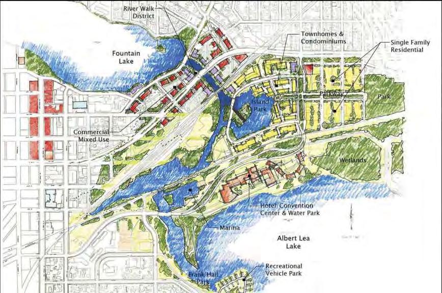 Garfield Avenue Redevelopment Visioning Albert Lea, Minnesota Indicates Floodplain IX.