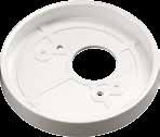 Protects base when detector not in place Aesthetically pleasing 45681-370 Series 65 Base Cover The Conduit