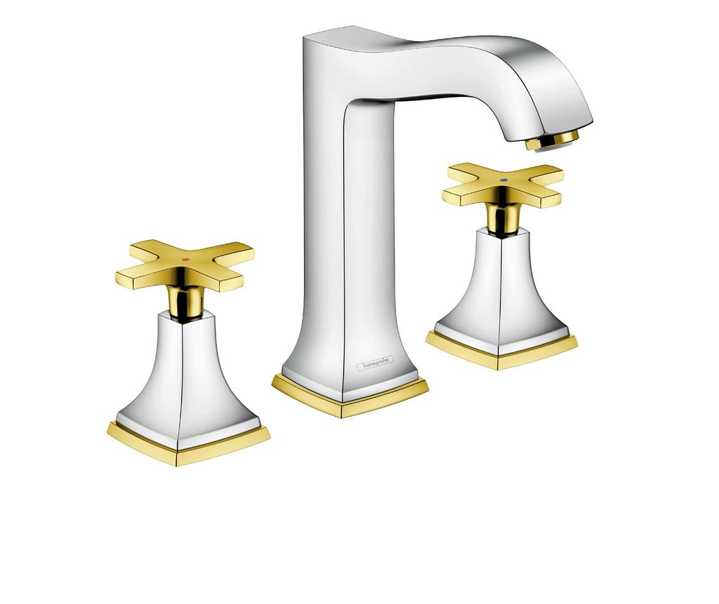 This range of mixers is characterised by their clean-cut contours and flat, modern base mountings, which lends basins, showers and bathtubs an instant air of sophistication.