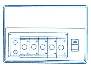 electricity consumer unit. Fuse or trip switch Check your consumer unit or fuse box: it will either have fuses or trip switches (see diagrams).