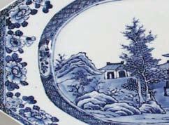 Then we noticed three examples (and there must be many more) of Chinese porcelain