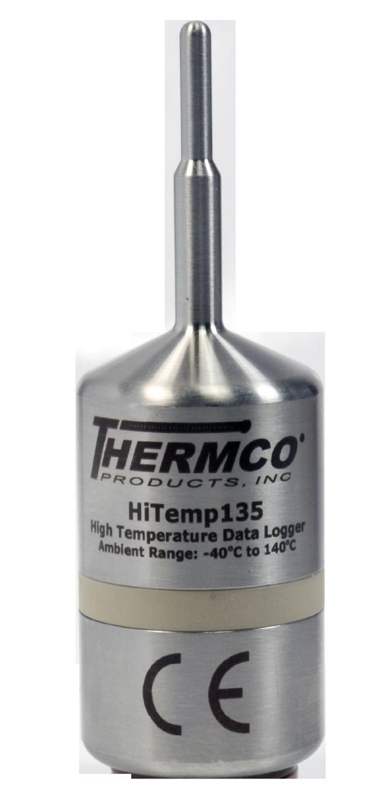 HiTemp 135 Autoclave Temperature Data-Logger HiTemp 135 is a rugged, high precision, temperature data logger that is built for use in harsh environments.