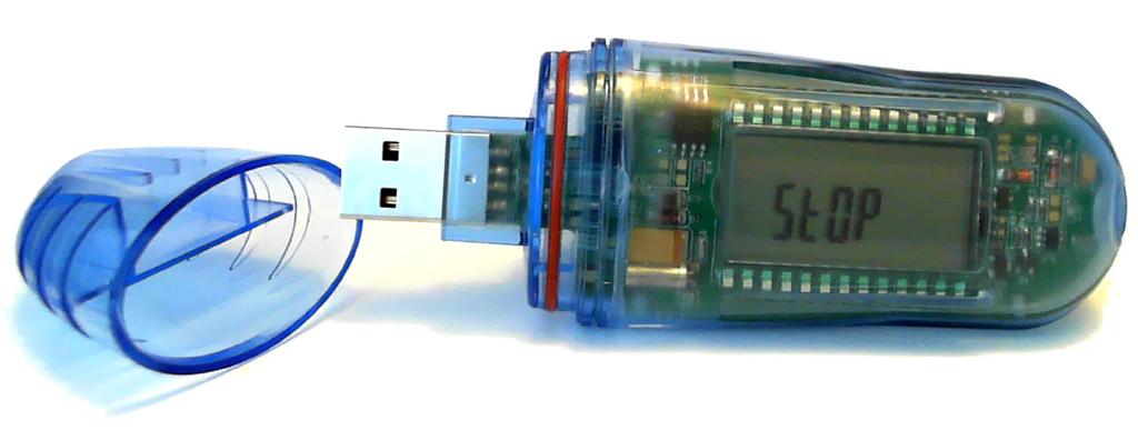 Data can be displayed on the small numeric LCD screen or downloaded to PC via the USB 2.0 connector.